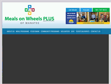 Tablet Screenshot of mealsonwheelsplus.org